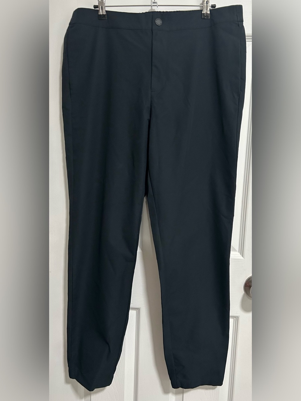 Banana Republic Performance  Casual Stretch Black Men’s Pants Size 36/30